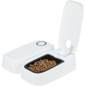 Автоматичен диспенсър за храна Trixie  TX2  - 2 броя по 300 грама, автоматично отварящи се купи